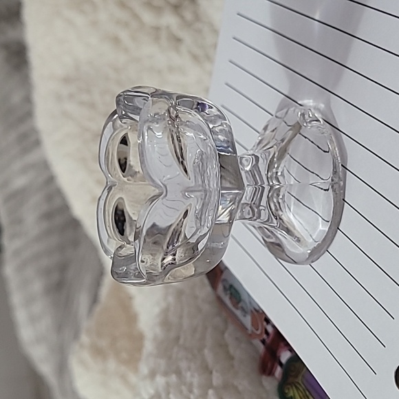 Vintage Set of 3 Heisey Plain Panel Recessed Salt Dips - Picture 3 of 15